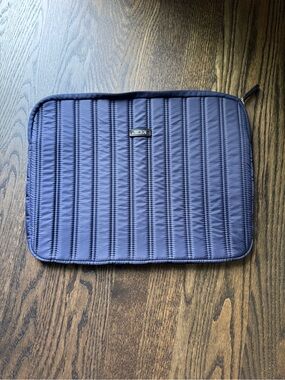 Tumi Quilted Dark Blue Laptop Sleeve